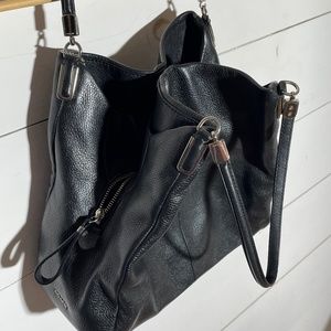 VINTAGE Coach 26224 Madison PHOEBE: Pebbled Black Leather